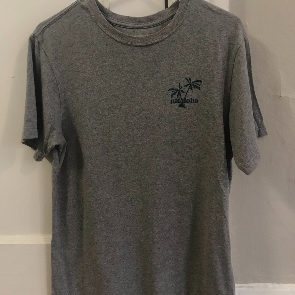 Patagonia Light Grey T Shirt Mens S Hawaii
